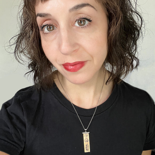 Gender Neutral Copper and Sterling Silver Isopod Necklace, With Your Choice of Vegan Choker or Sterling Silver Necklace — Pill Bug Insect Jewelry Necklace