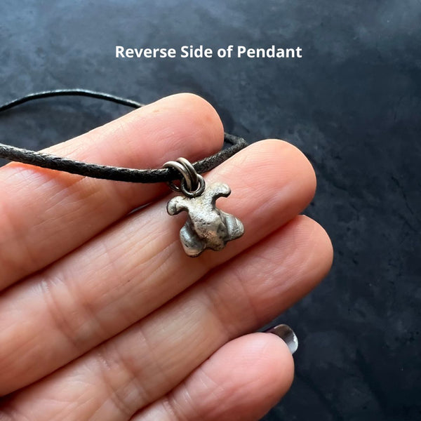 Sterling Silver Moth Necklace – Handmade Insect Pendant or Vegan Choker for Bug Lovers & Entomologists