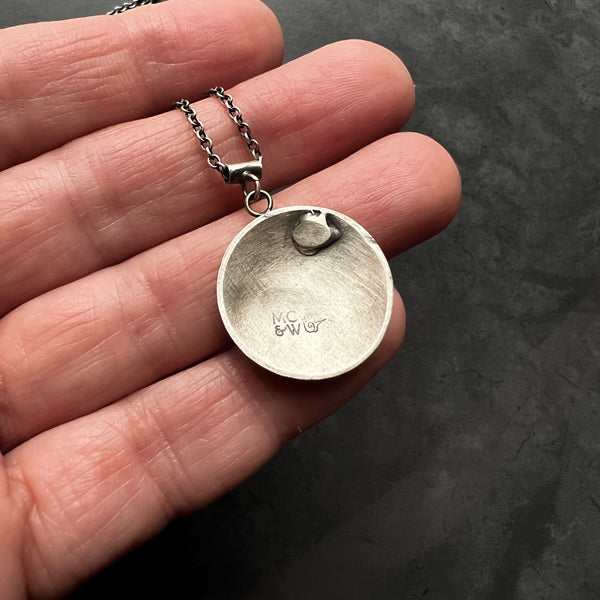 Handmade Sterling Silver Wasp Pendant Necklace or Choker – Eco-Friendly Insect Jewelry for Nature Lovers