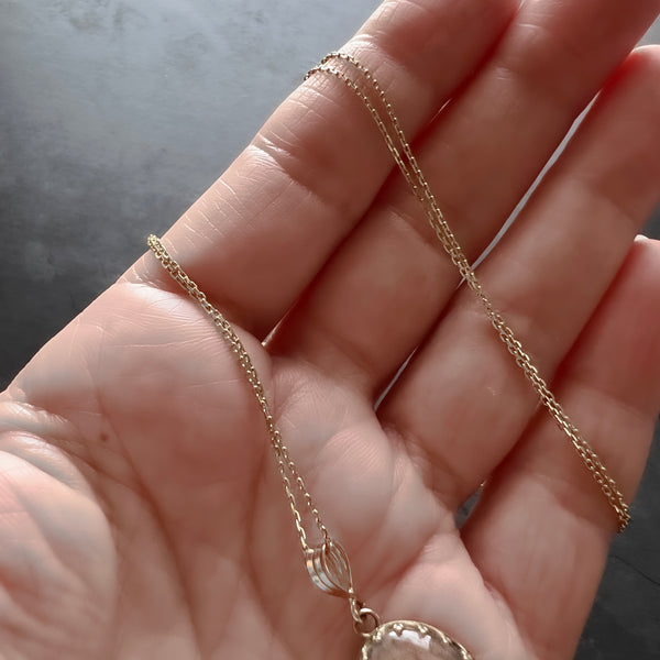 Custom Photo Pendant Necklace in Sterling Silver – Personalized Picture Jewelry, Memorial Necklace, Custom Engraved Gift, Handmade Keepsake