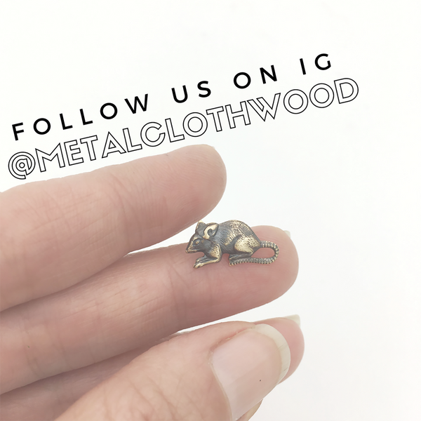 Clean and Simple Small 1.6" Round Brass Pill or Trinket Box — Perfect Tiny and Discreet Pillbox for Purse or Pocket!
