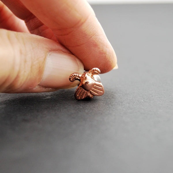 Handmade Moth Pin – Insect Lapel Pin, Bug Tie Tack, Entomology Gift for Nature Lovers