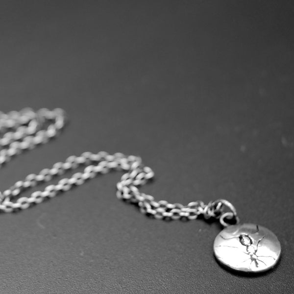 Sterling Silver Ant Necklace β Handmade Insect Jewelry for Nature Lovers, Entomologists & Science Teachers
