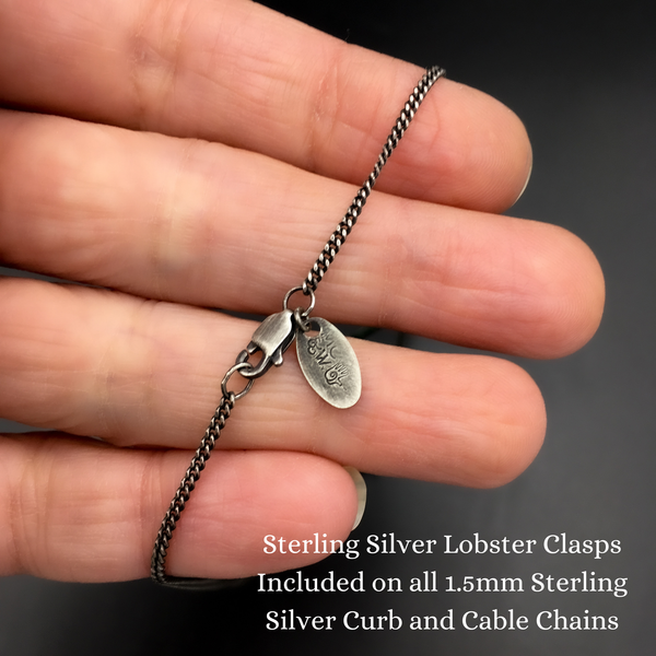 Wasp Insect Pendant Necklace in Eco-Friendly Sterling Silver — Your Choice of Necklace Chain Style and Length!