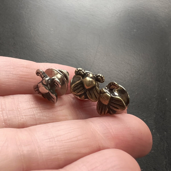 Silver, Bronze, or Brass Moth Pin – Insect Lapel Pin, Bug Tie Tack, Entomology Gift for Nature Lovers