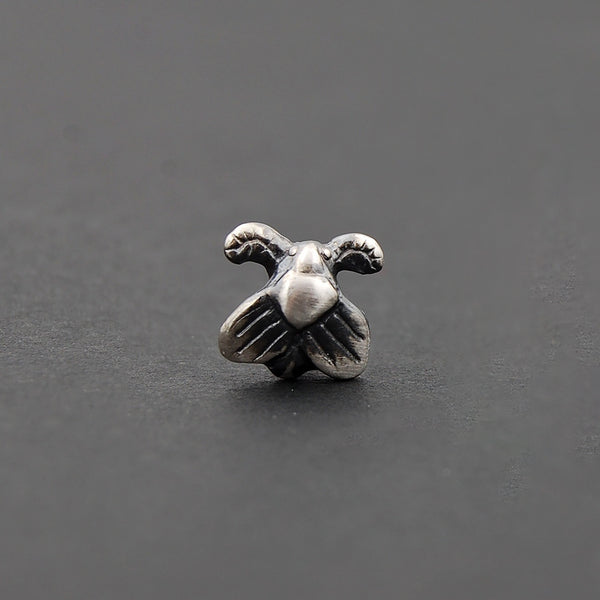 Silver, Bronze, or Brass Moth Pin – Insect Lapel Pin, Bug Tie Tack, Entomology Gift for Nature Lovers