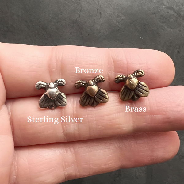 Silver, Bronze, or Brass Moth Pin – Insect Lapel Pin, Bug Tie Tack, Entomology Gift for Nature Lovers