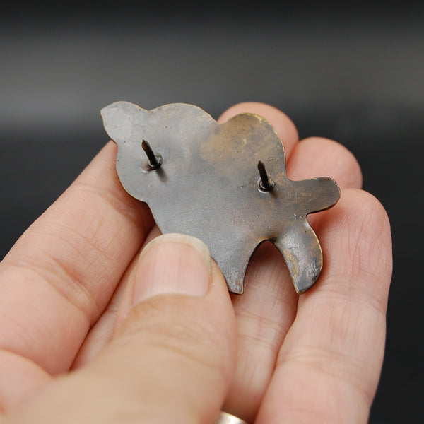 Unique Large Victorian Style Anatomical Heart Brooch or Pin — Perfect for Lapel Pin or as a Shoulder Brooch