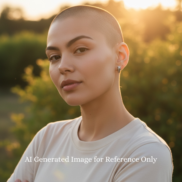 Hand Cast Sterling Silver Cicada Stud Insect Earrings – Also Available in Bronze, or Brass, or Silver with 14k Wings – Nature Jewelry