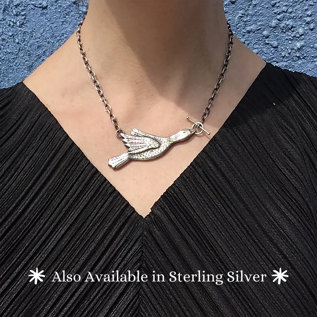 Swarovski online goose necklace