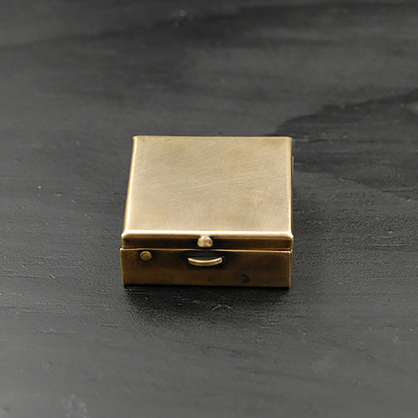 Brass Pill Box with Your Choice of Fly, Wasp, Scarab Beetle, or Long Horned Beetle!