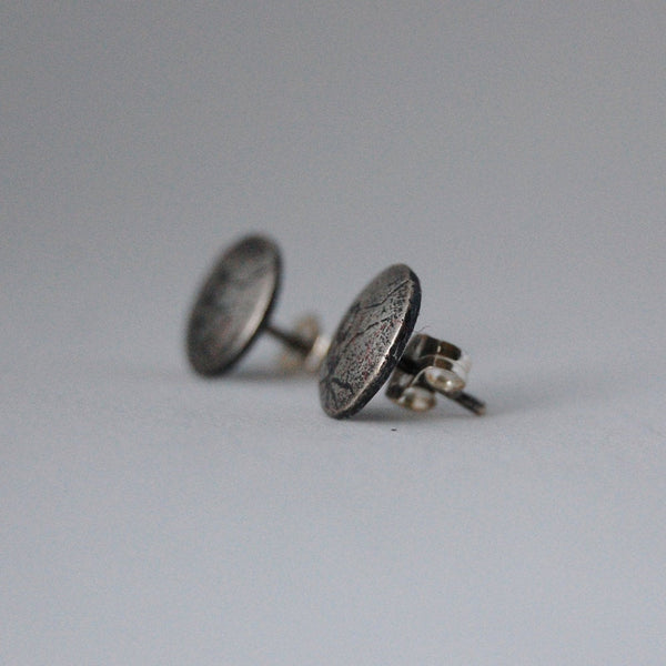 Sterling Silver Ant Insect Stud Earrings